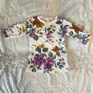 6-12 month Baby girl, Old Navy floral sweater dress